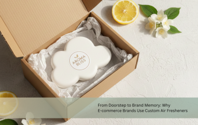 From Doorstep to Brand Memory: Why E-commerce Brands Use Custom Air Fresheners